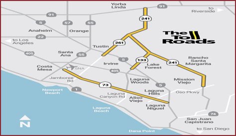 What Are The Toll Roads In Los Angeles